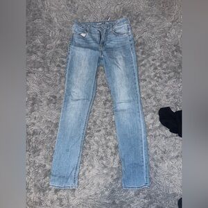 Old Navy blue wash skinny jeans